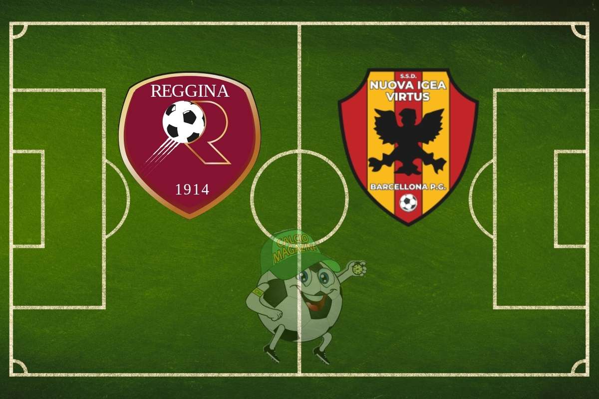 Reggina Igea Virtus cronaca diretta live risultato in tempo reale