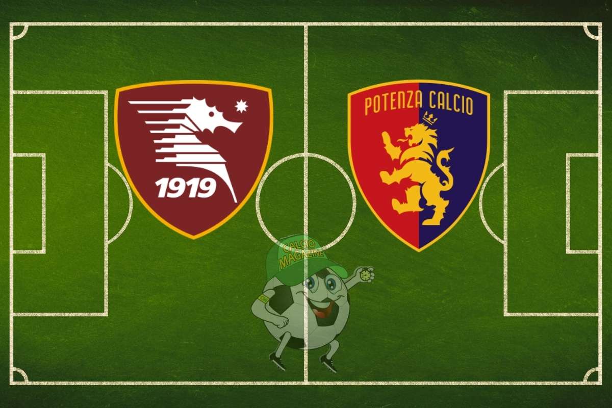Salernitana Potenza cronaca diretta live risultato in tempo reale