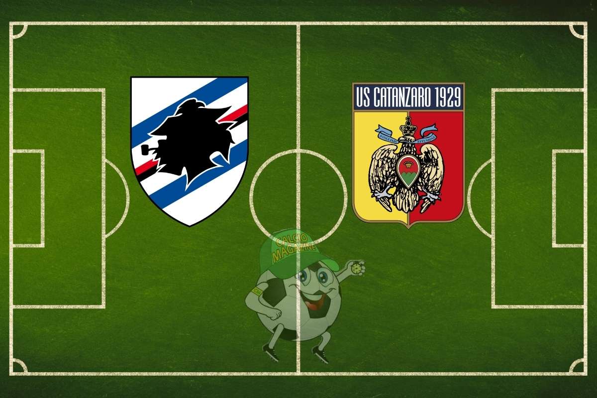 Sampdoria Catanzaro cronaca diretta live risultato in tempo reale