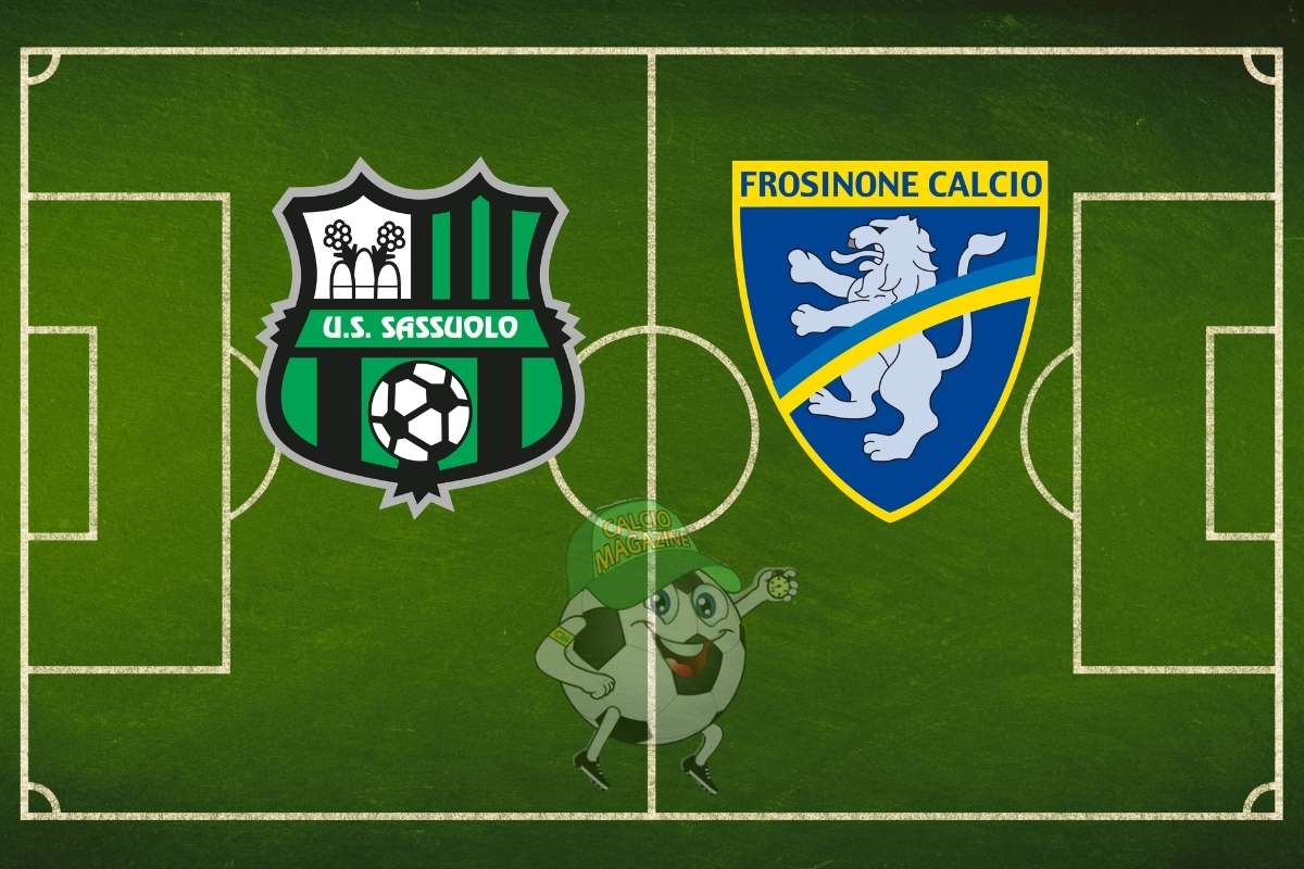 Sassuolo Frosinone cronaca diretta live risultato in tempo reale