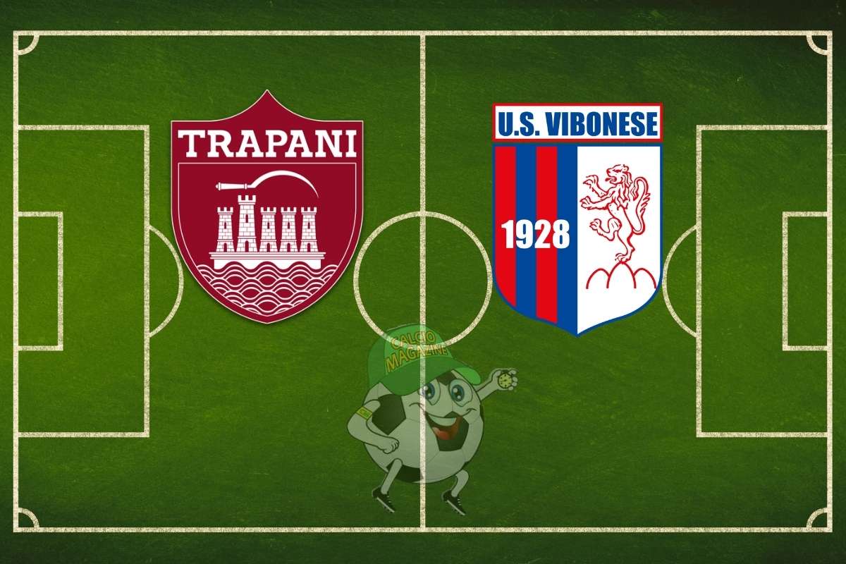 Trapani Vibonese cronaca diretta live risultato in tempo reale