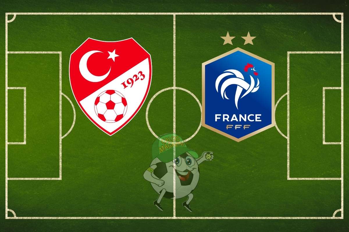 Turchia Francia cronaca diretta live e risultato in tempo reale
