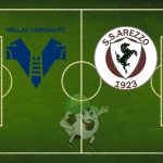 Verona Arezzo cronaca diretta live risultato in tempo reale