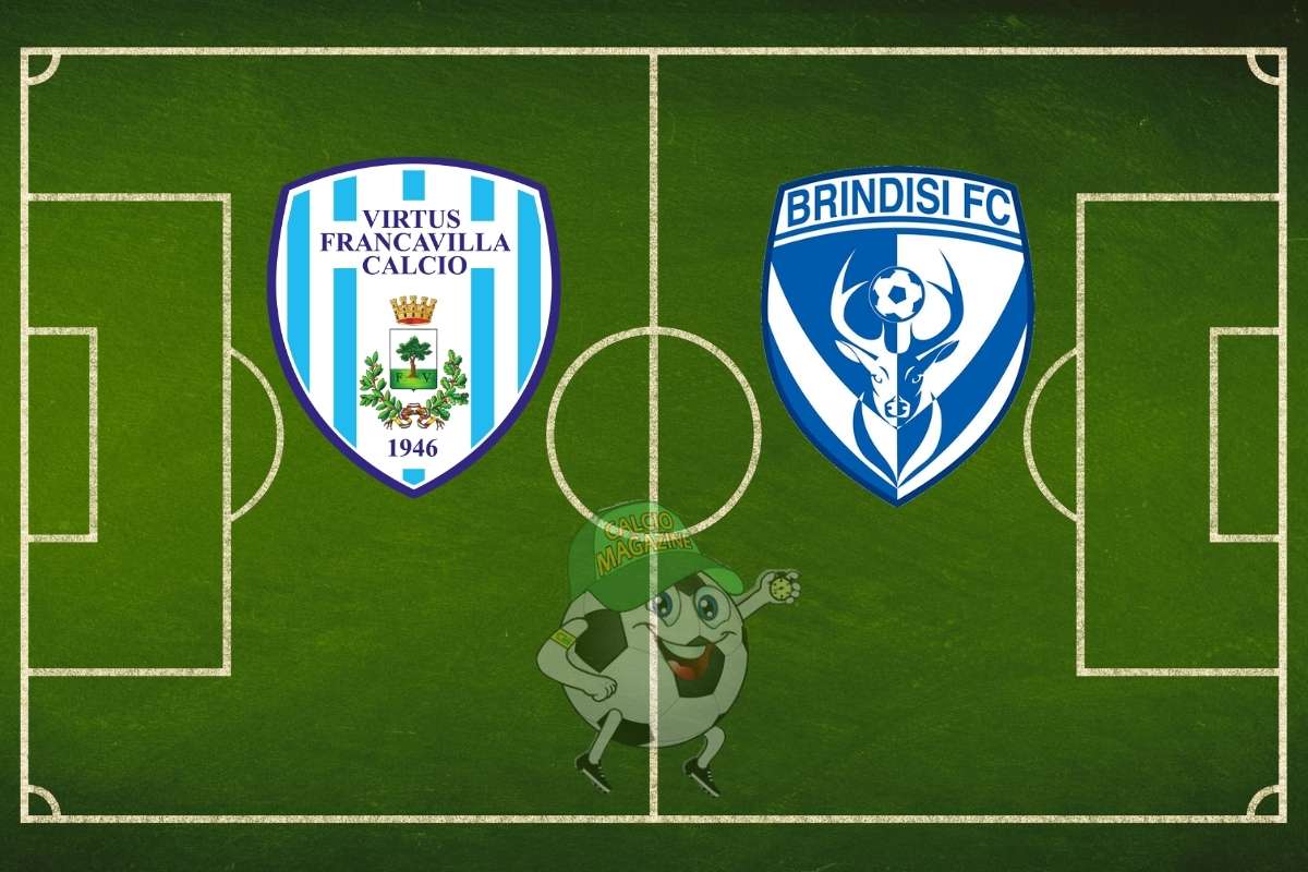Virtus Francavilla Brindisi cronaca diretta live risultato in tempo reale