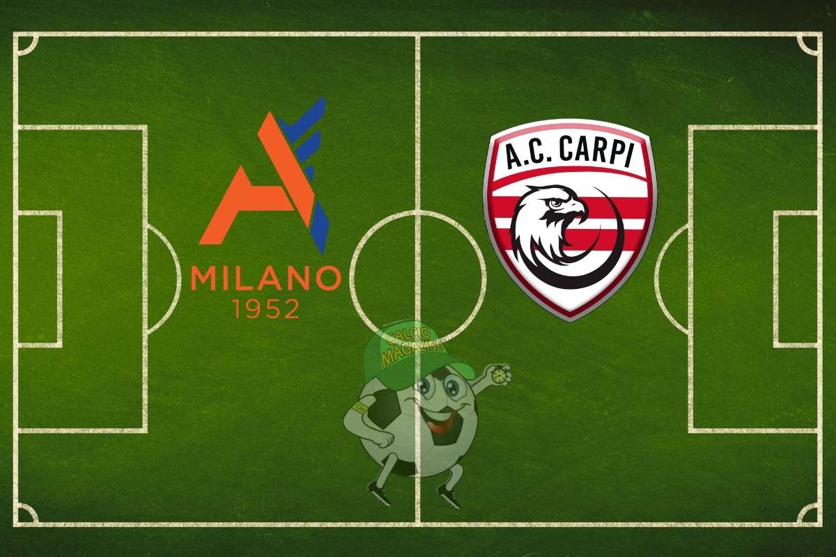 Alcione Milano Carpi cronaca diretta live risultato in tempo reale