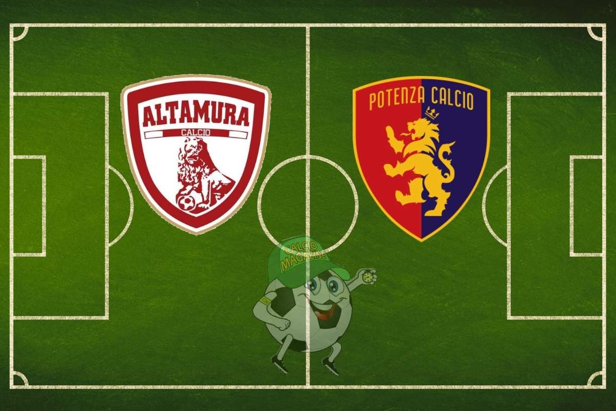 Altamura Potenza cronaca diretta live risultato in tempo reale