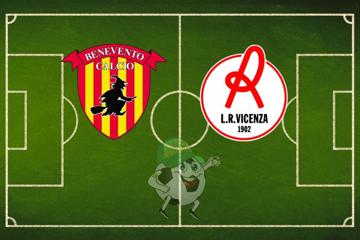 Benevento Vicenza cronaca diretta live risultato in tempo reale