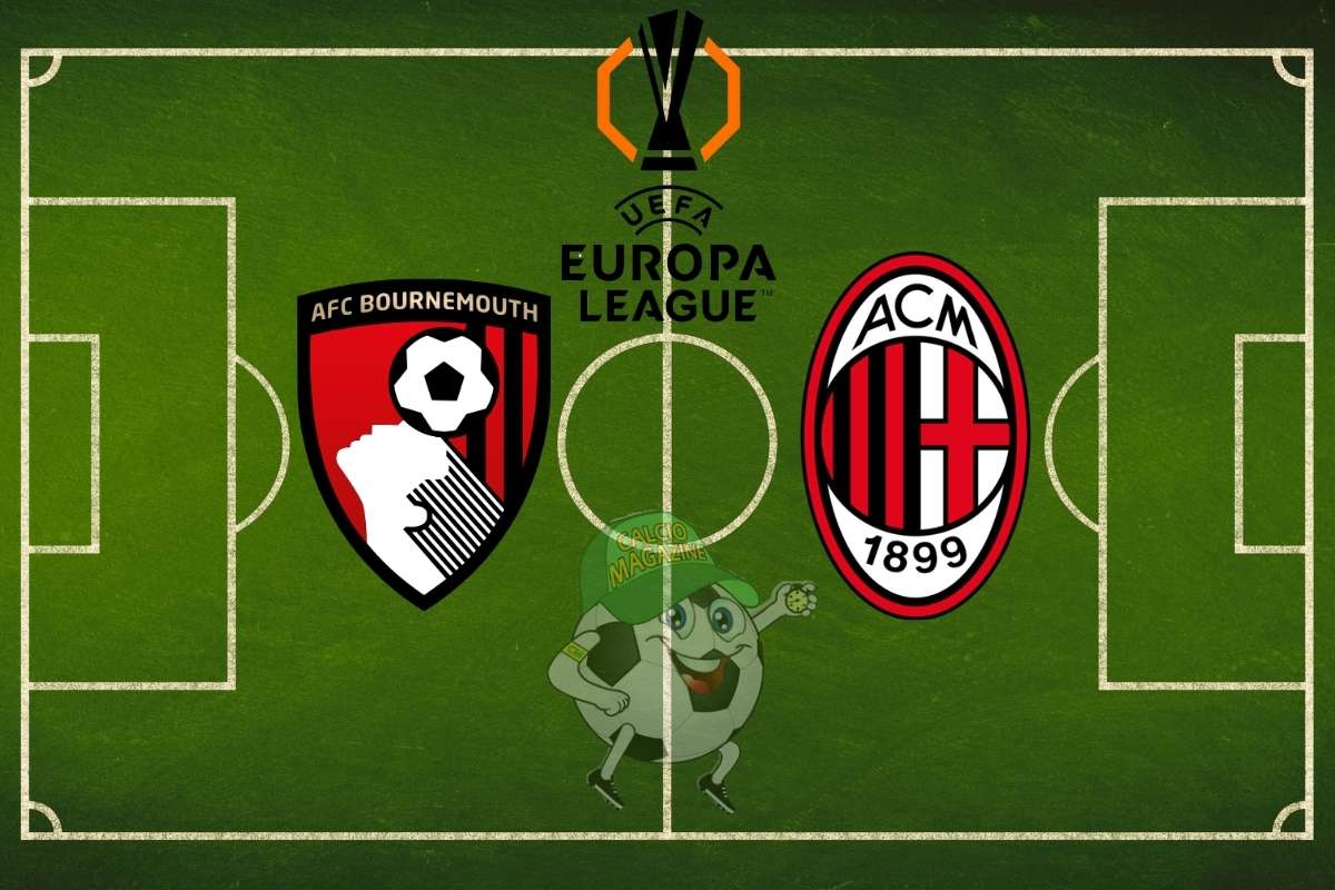 Bournemouth Milan cronaca diretta live risultato in tempo reale