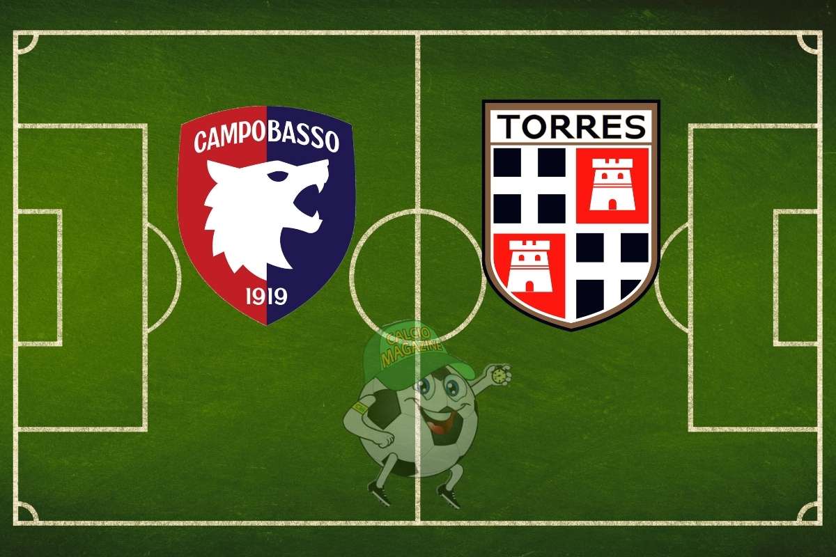 Campobasso Torres cronaca diretta live risultato in tempo reale