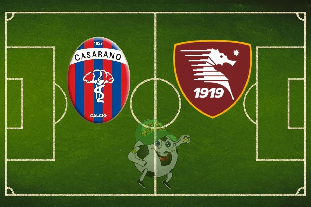 Casarano Salernitana cronaca diretta live risultato in tempo reale