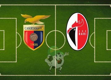 Casertana Bari cronaca diretta live risultato in tempo reale