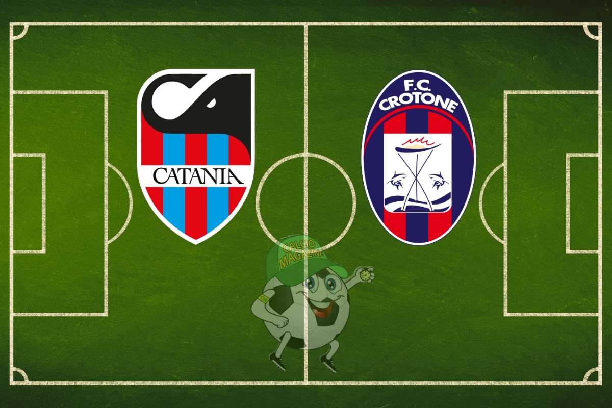 Catania Crotone cronaca diretta live risultato in tempo reale