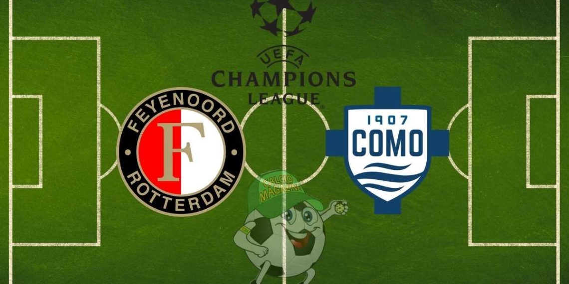 Feyenoord Como cronaca diretta live risultato in tempo reale