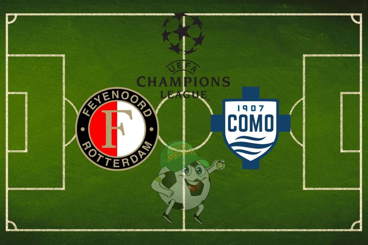 Feyenoord Como cronaca diretta live risultato in tempo reale