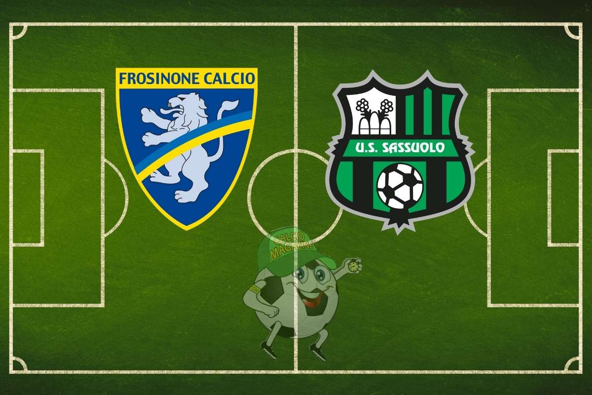 Frosinone Sassuolo cronaca diretta live risultato in tempo reale
