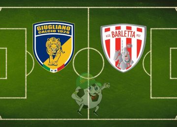 Giugliano Barletta cronaca diretta live risultato in tempo reale