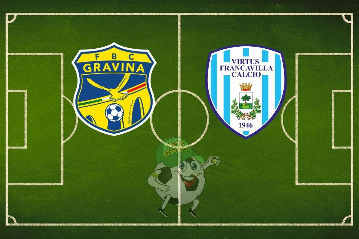 Gravina Virtus Francavilla cronaca diretta live risultato in tempo reale