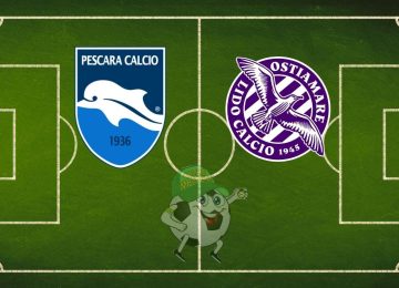 Pescara Ostiamare cronaca diretta live risultato in tempo reale