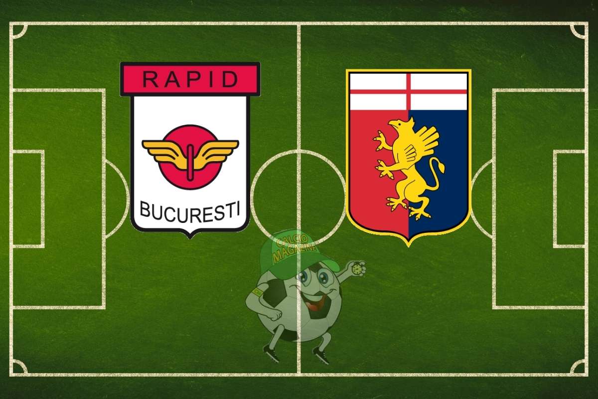 Rapid Bucarest Genoa cronaca diretta live risultato in tempo reale