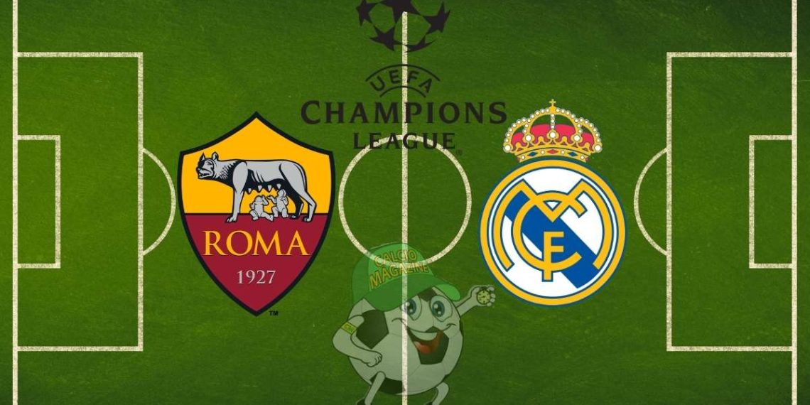 Roma Real Madrid cronaca diretta live risultato in tempo reale