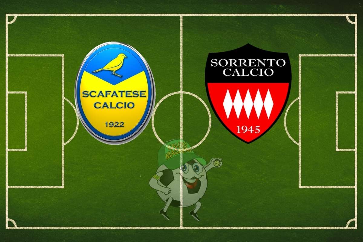 Scafatese Sorrento cronaca diretta live risultato in tempo reale