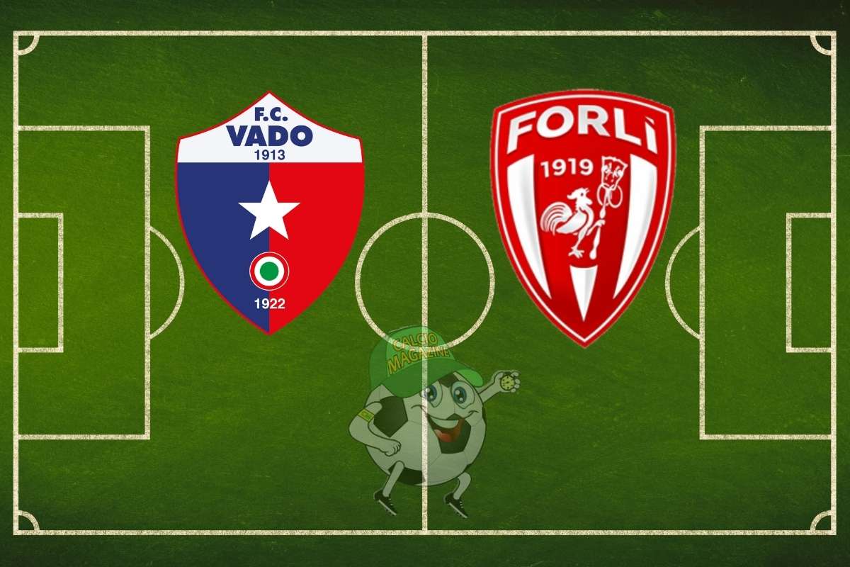 Vado Forlì cronaca diretta live risultato in tempo reale
