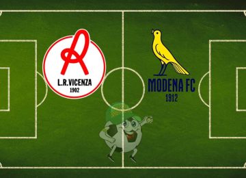 Vicenza Modena cronaca diretta live risultato in tempo reale